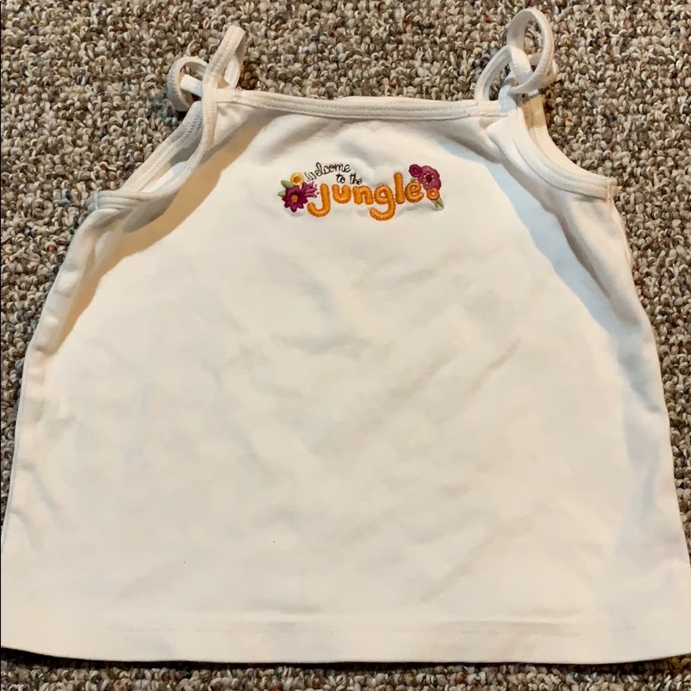 Gymboree ‘welcome to the jungle’ tank top